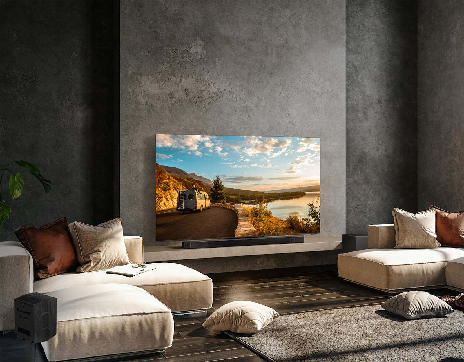 Samsung Neo QLED TV and Q Soundbar