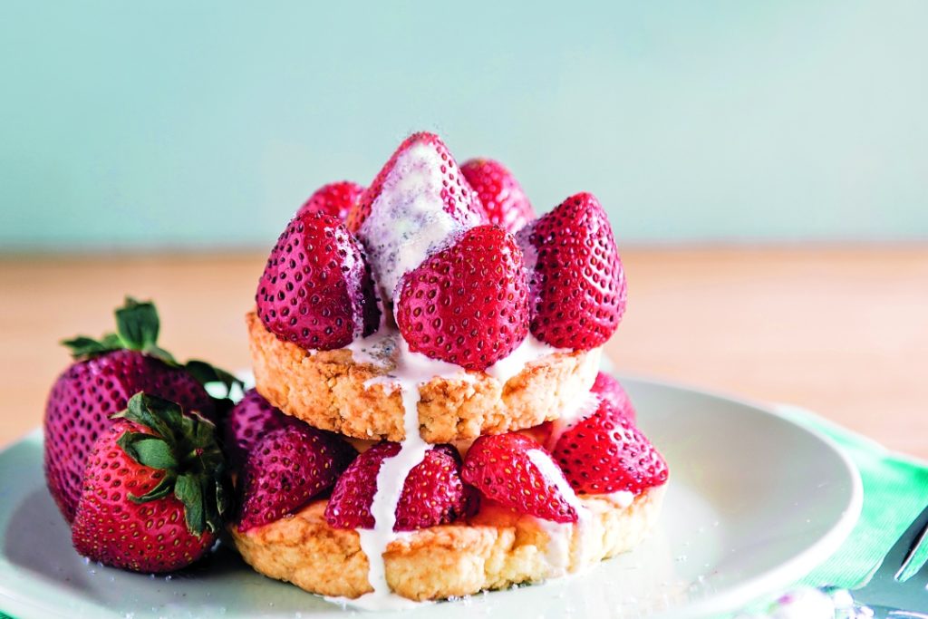 Holiday Sweet Bites - Strawberry Shortcakes