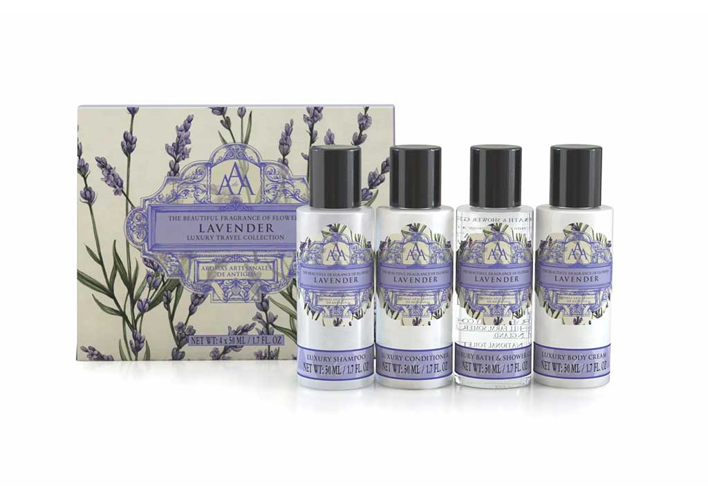 summer essential lavender bath set