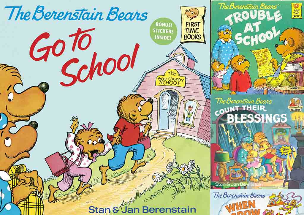 The Berenstein Bears Books by Mike Berenstein - perfect books for kids who are aged 3-6!