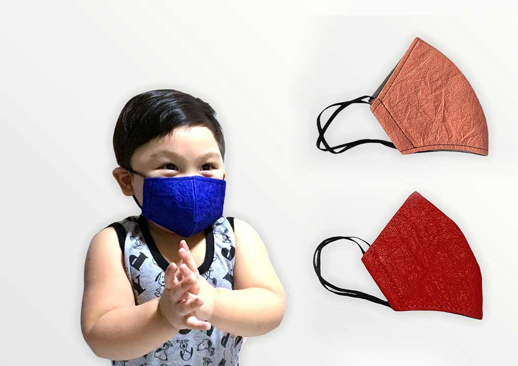 different colors of proberde children's face masks