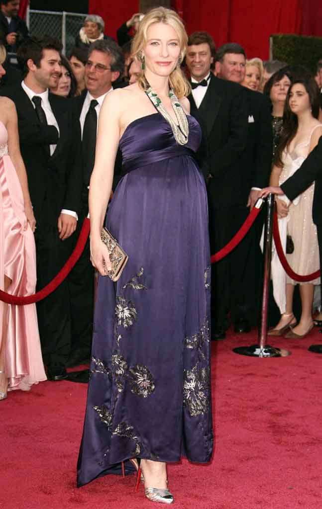Cate Blanchett Oscar's Maternity Look