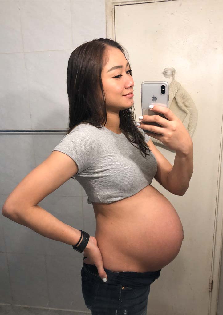 While pregnant, Cha Cruz shows how work outs help her manage her feelings about the changes happening in her body.