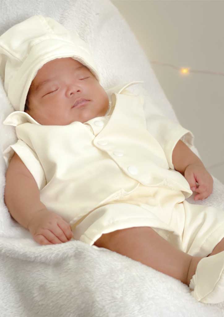 Baby Cuddle Polo Onesie Set