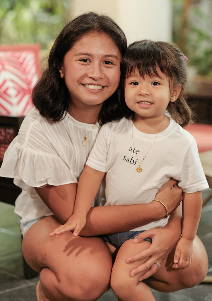 gia fortun plumley with her daughter sabi shares her thoughts on gentle parenting
