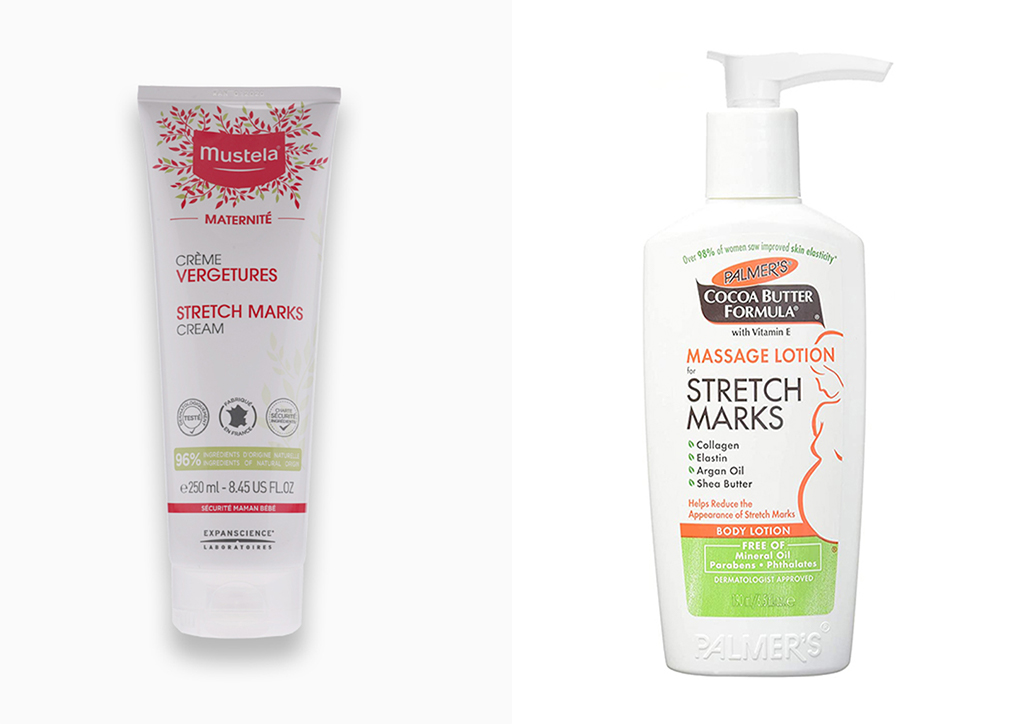 stretch mark creams and lotions