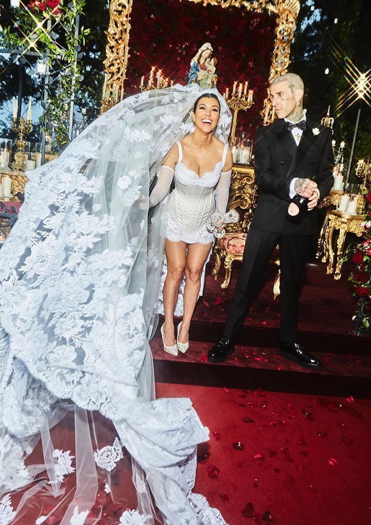 Kourtney Kardashian and Travis Barker Marry In Italy