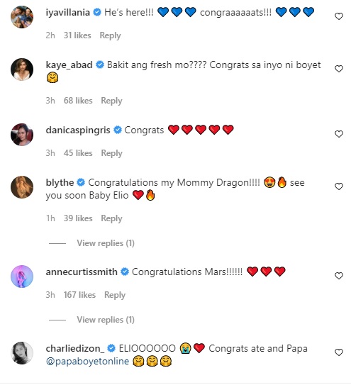 Dimples Romana receives congrats from many celebrity parents after the birth of baby no. 3, Elio