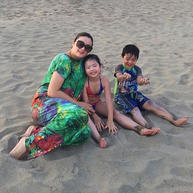 Sunshine Dizon and Timothy Tan co-parenting