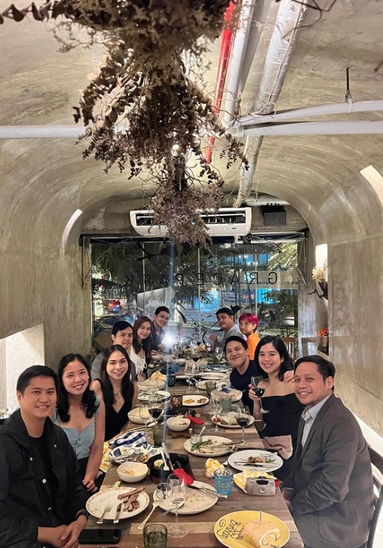 Saab Magalona's 34th birthday joined with friends