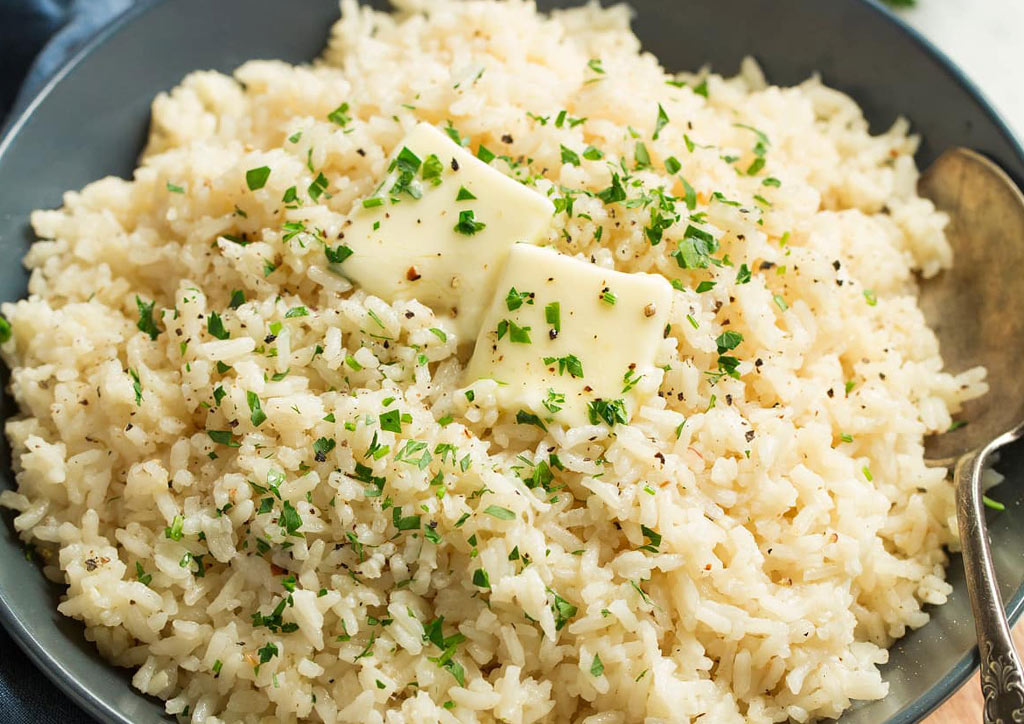 Butter Garlic Rice Leftover Holiday Recipe Ideas