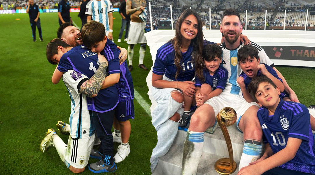 Argentina Celebrates Their FIFA World Cup 2022 Victory as Dads