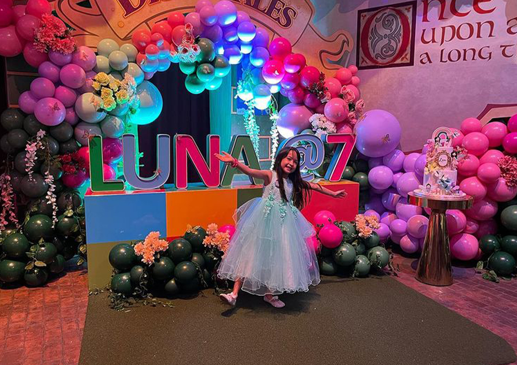 Luna Agoncillo celebrates her 7th birthday