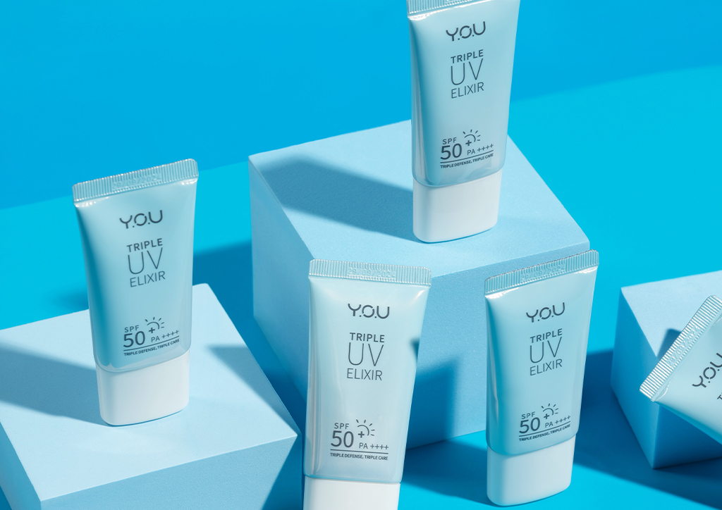 Apply Y.O.U Beauty sunscreen as part of your skincare resolutions