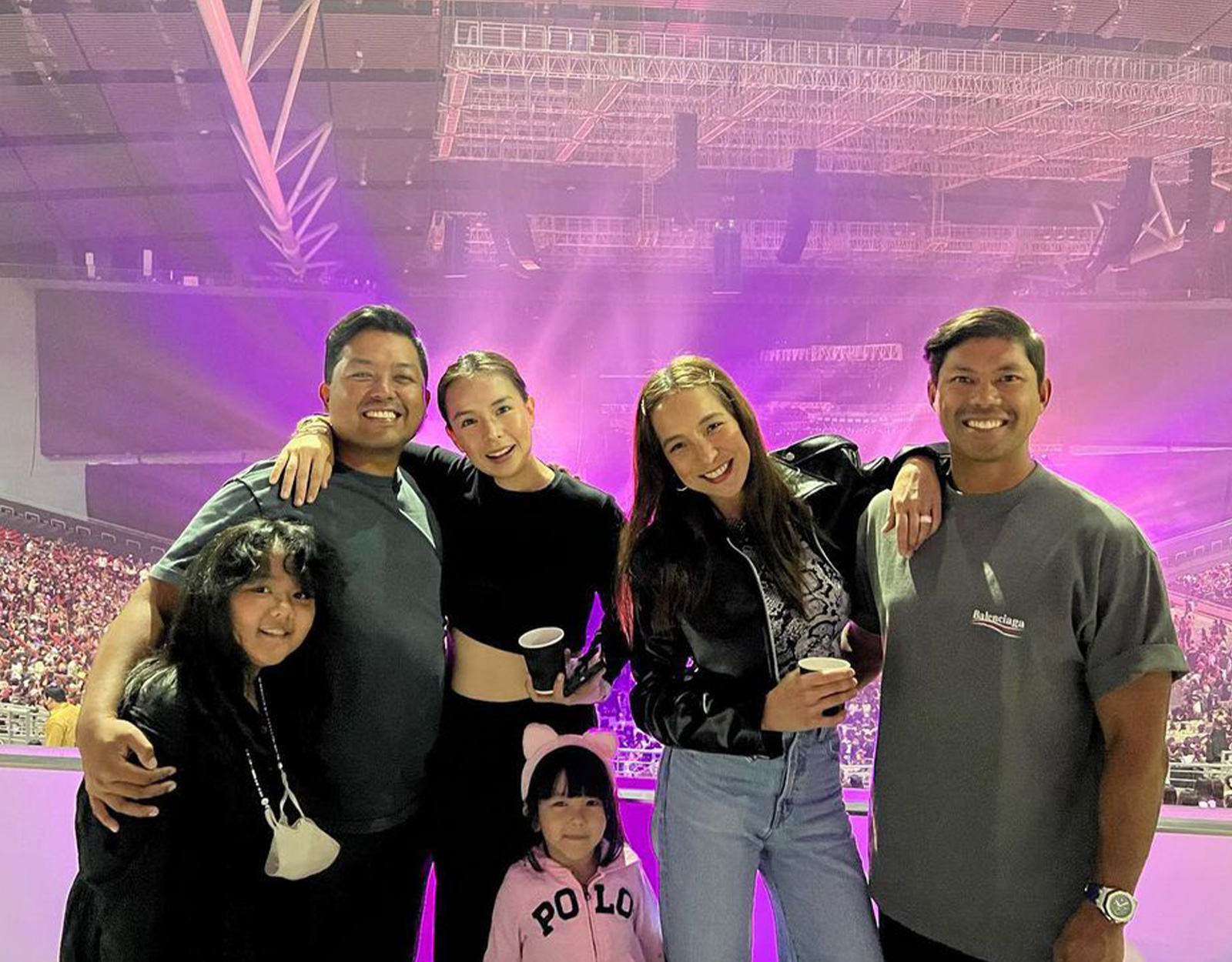 Pia Guanio and Steve Mago at BLACKPINK Born Pink Tour in Manila 2023