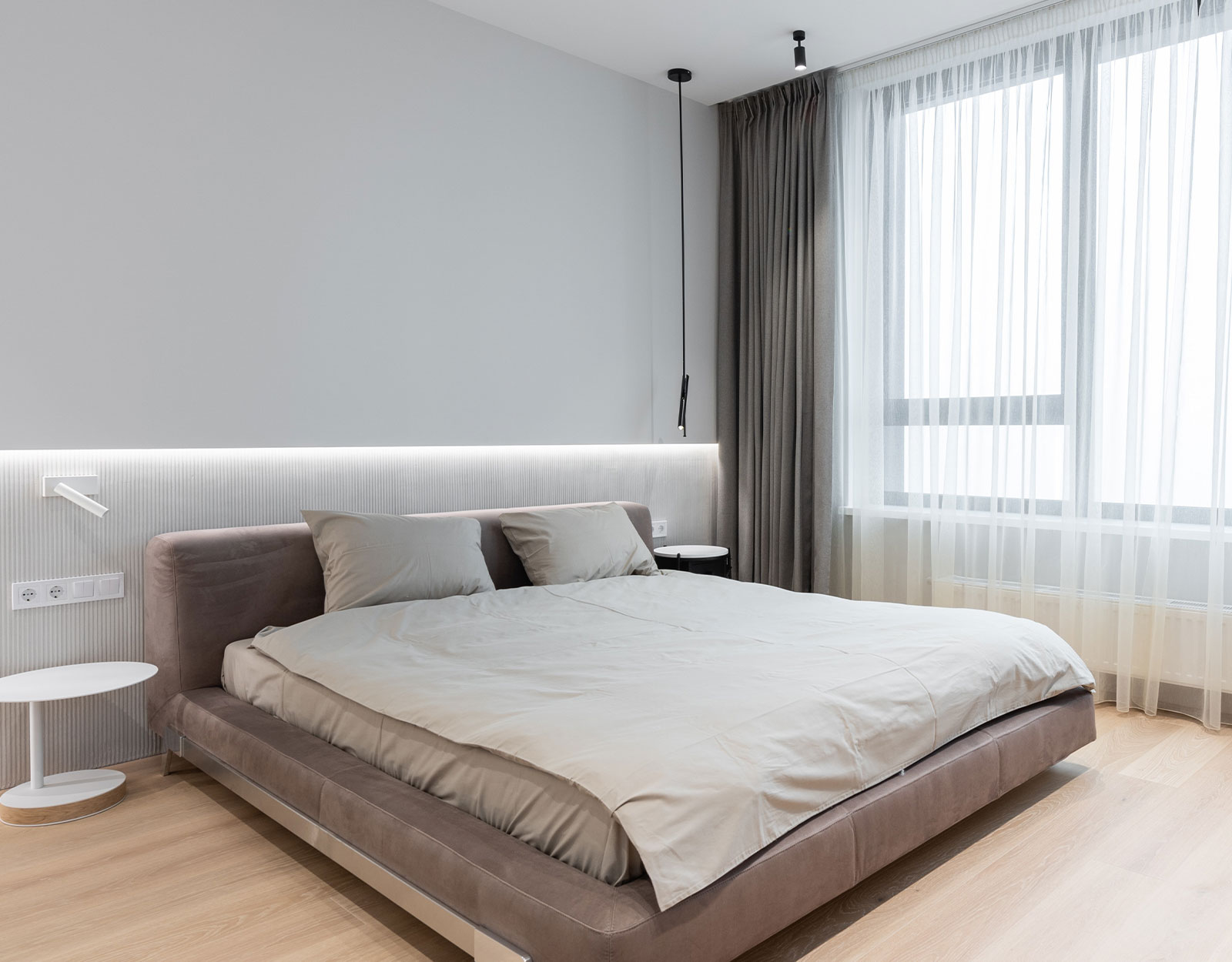 hotel-grade bed