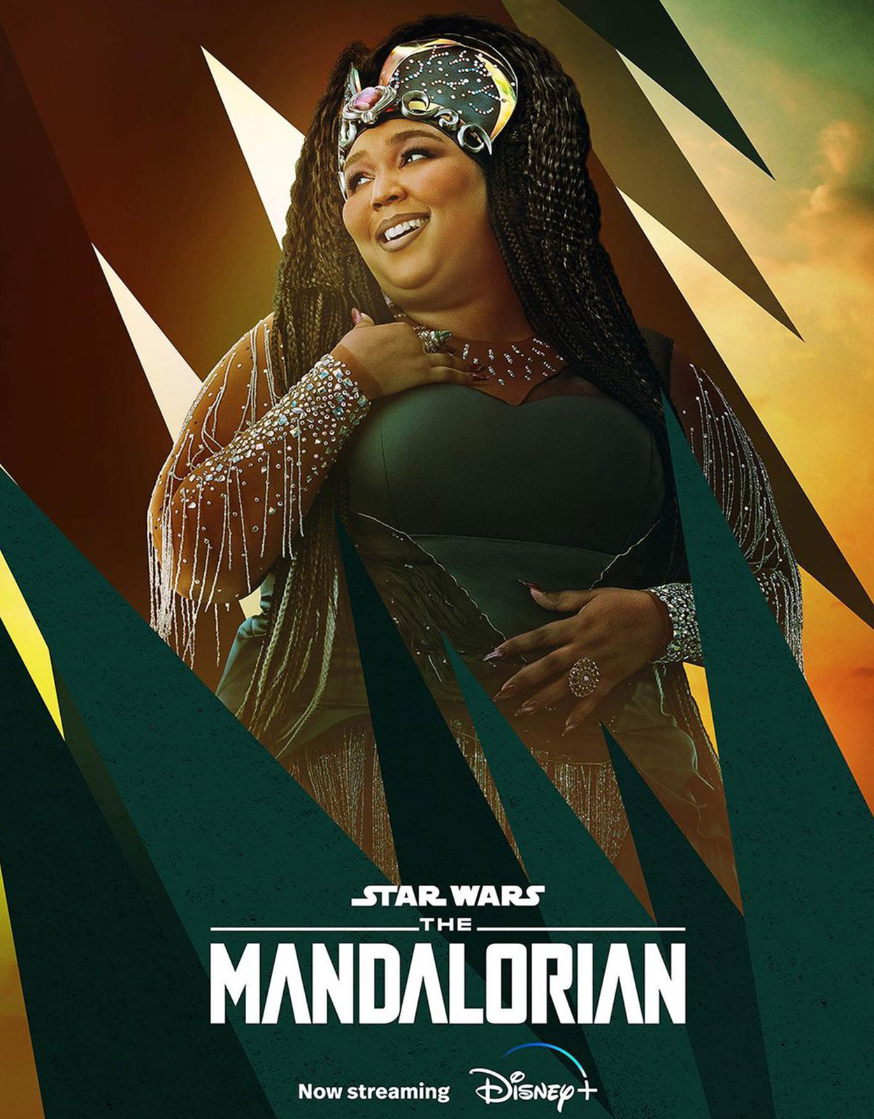 Lizzo in Star Wars The Mandalorian as the Duchess