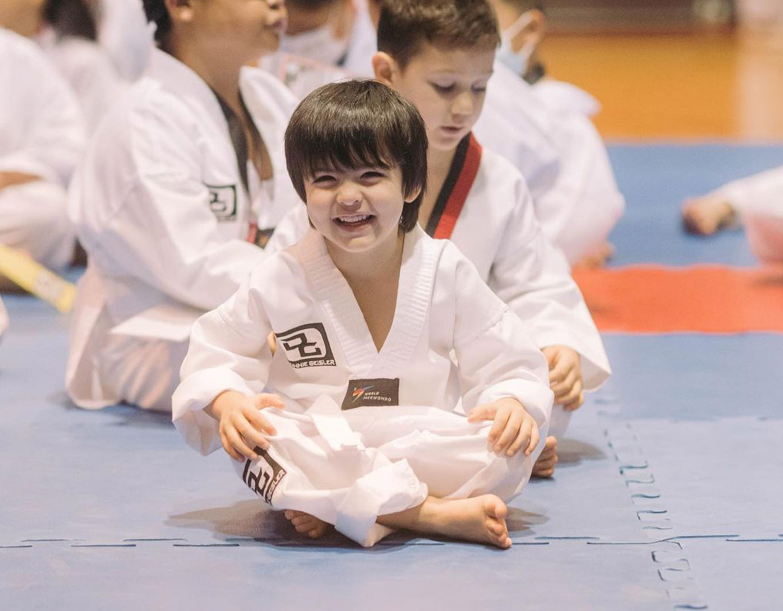 Sixto Dantes during his Martial Arts competition