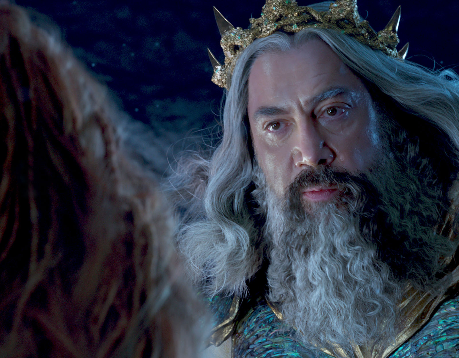 King Triton on the live-action The Little Mermaid