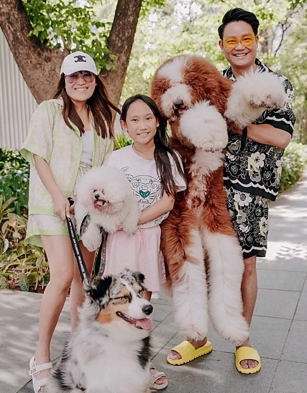 Z Teo with his pets