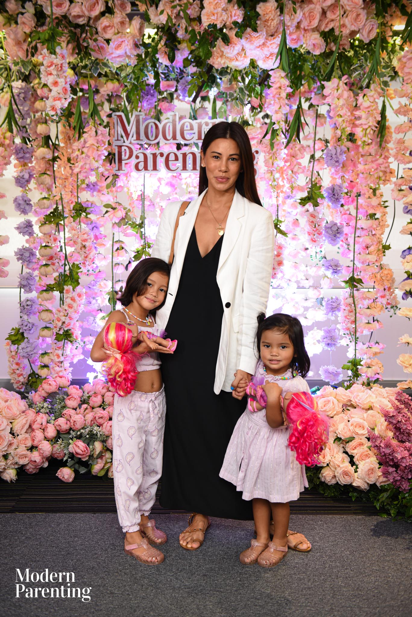 Tricia Centenera and daughters, Arrow and Zuri