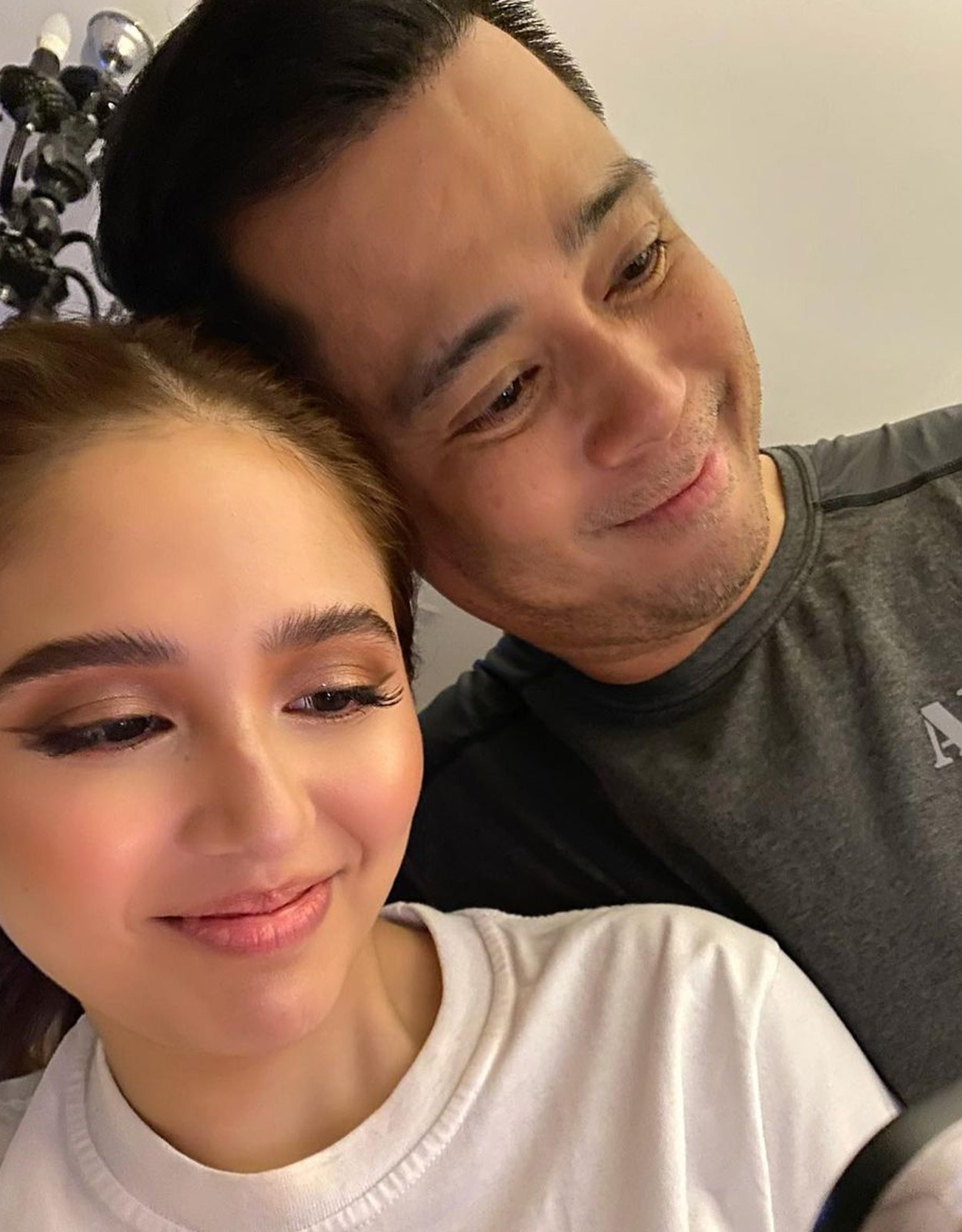 Dingdong and his daughter