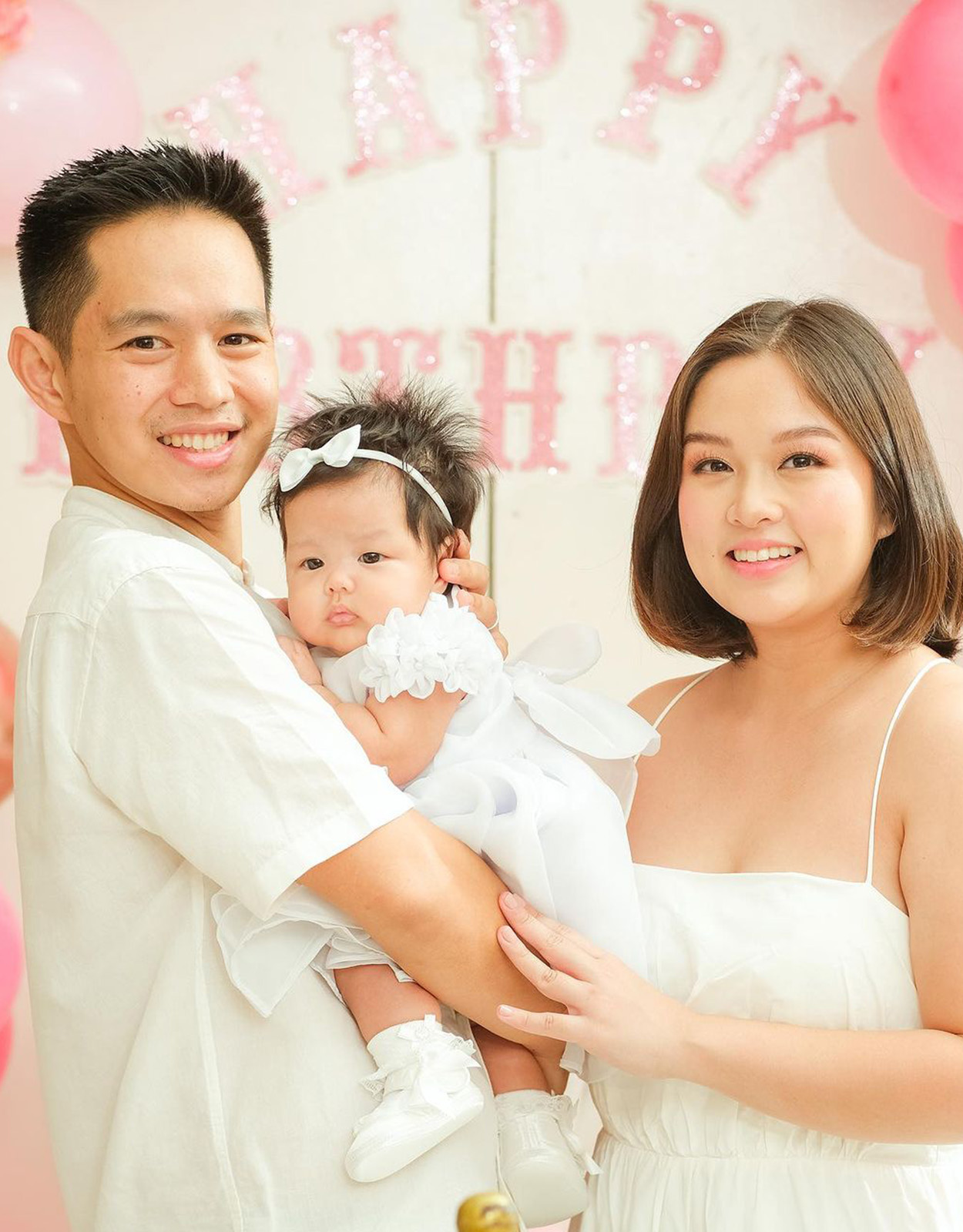 Trina Legaspi with her family