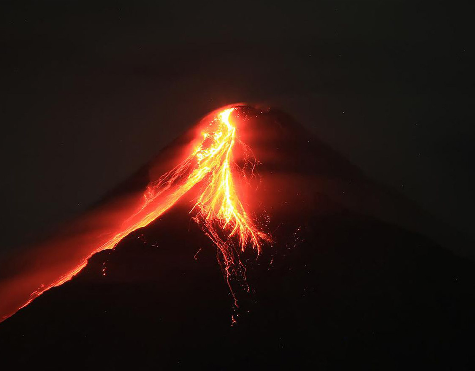 Mayon Volcano Eruption