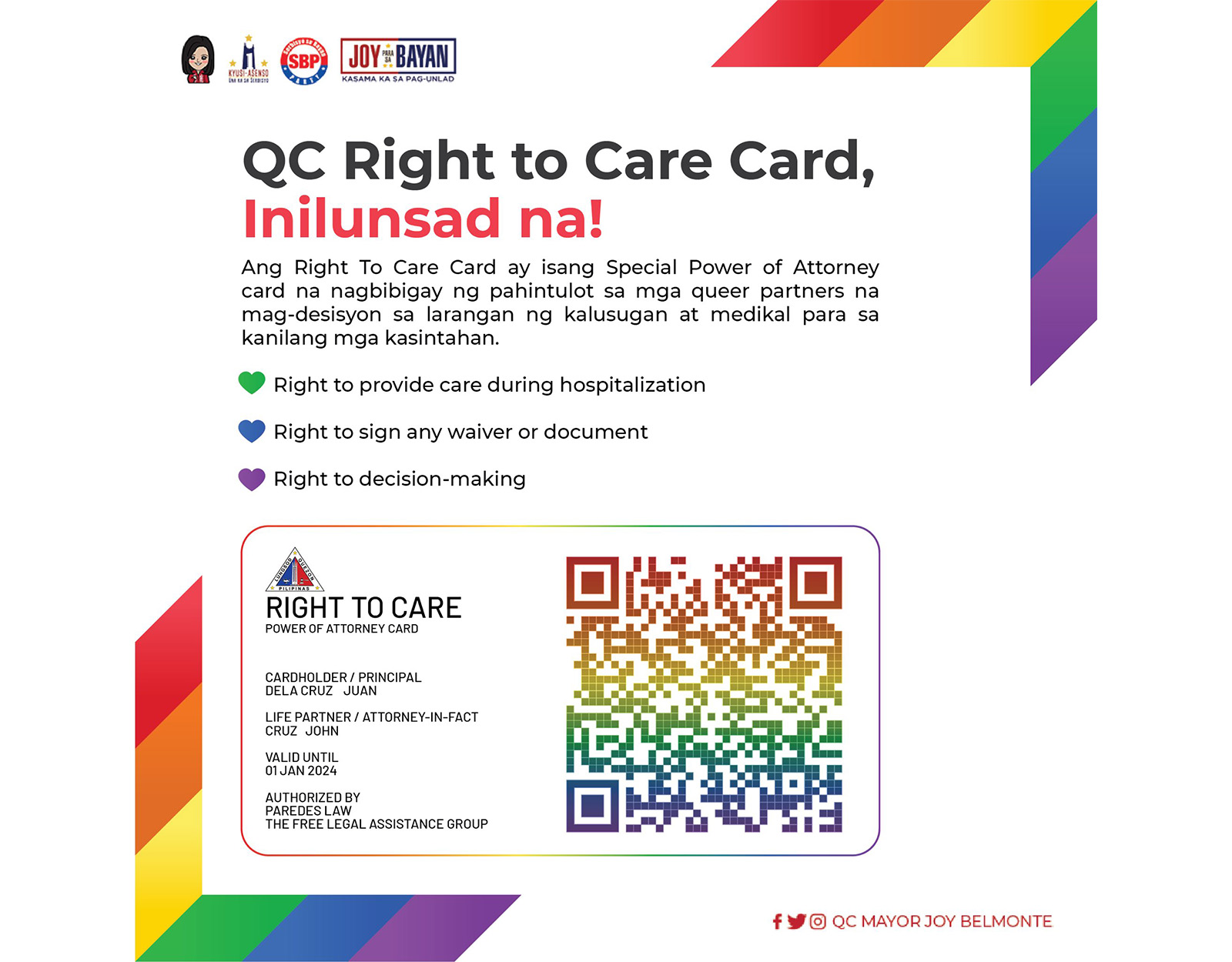 What You Need to Know About Quezon City's Right to Care Card