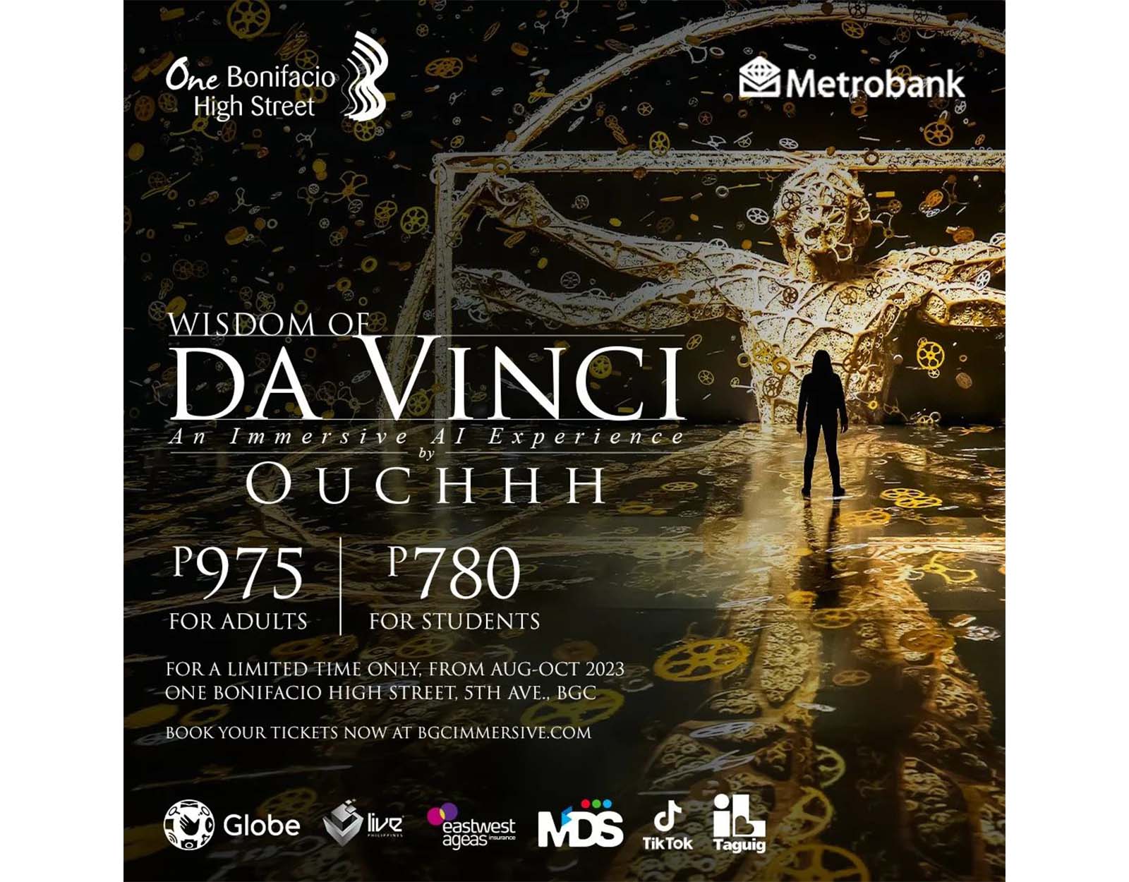 Wisdom of Da Vinci: An Immersive AI Experience at One Bonifacio High Street