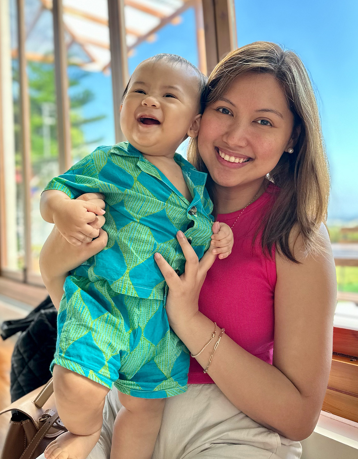 Dr. Erika with her son Noah Sebastian