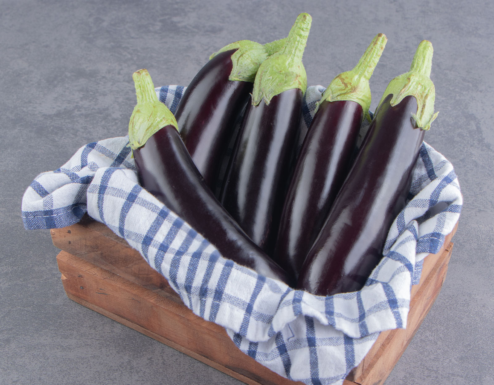 Eggplant contains Chlorogenic acid — which is anti-cholesterol, anti-bacterial, and anti-viral.