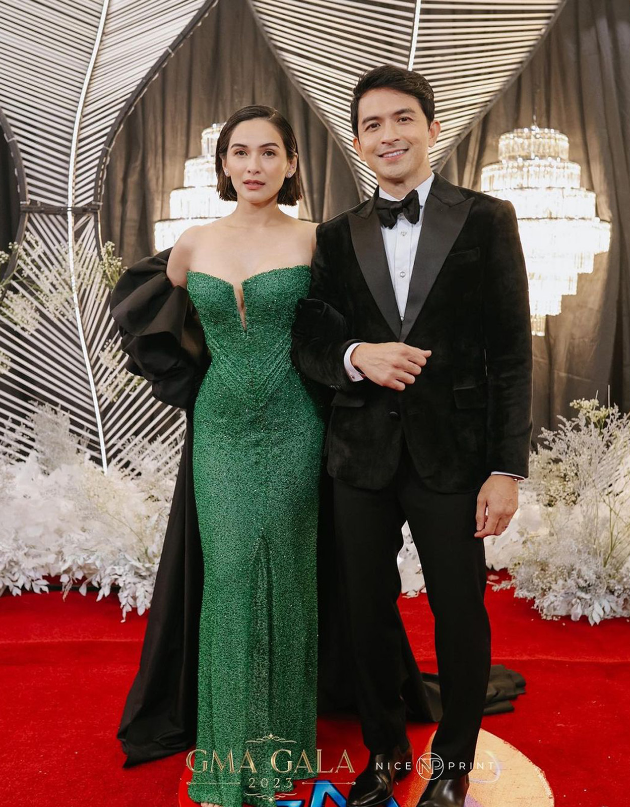 Jennylyn Mercado and Dennis Trillo at the GMA Gala 203