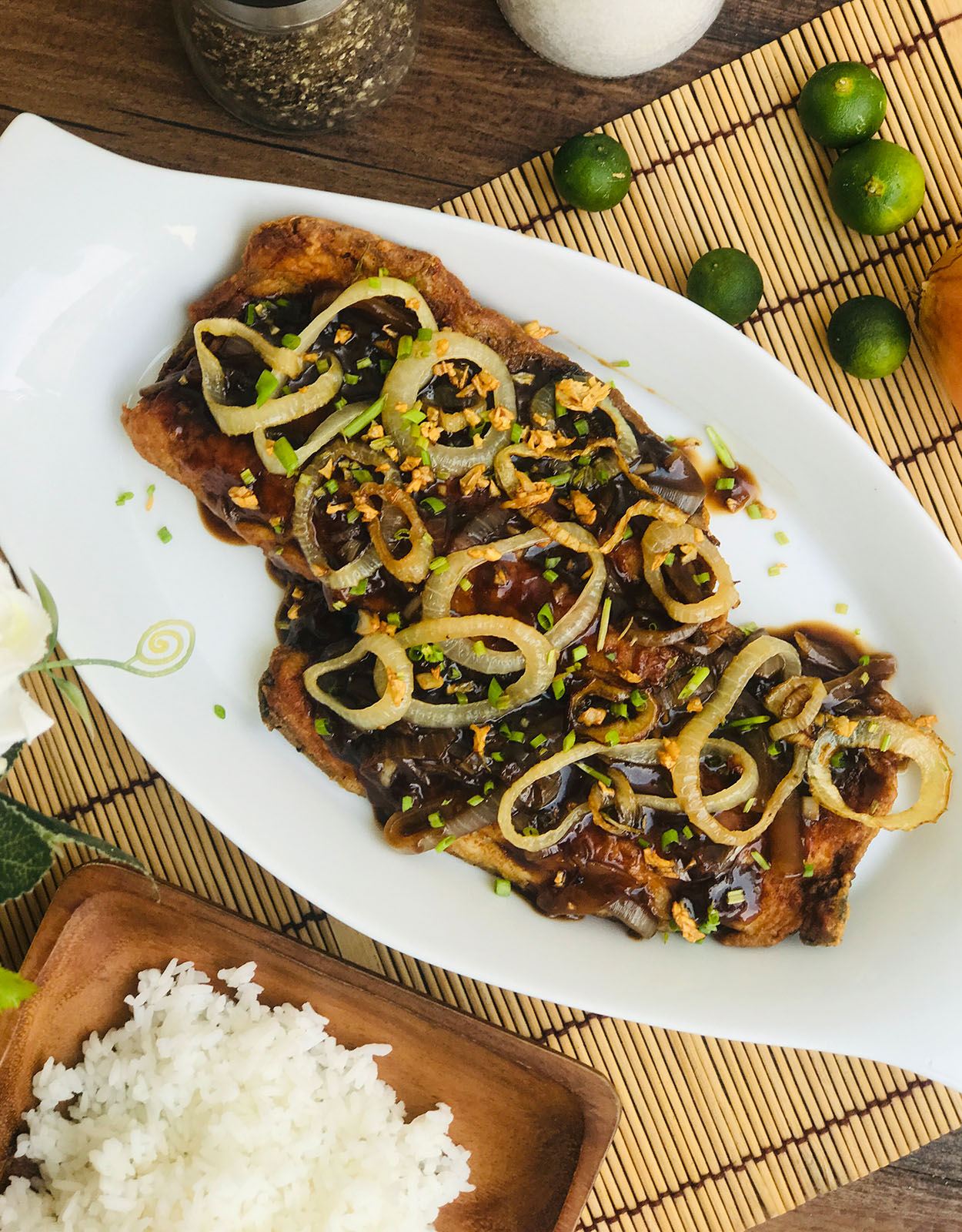 Marinated Bangus Steaks