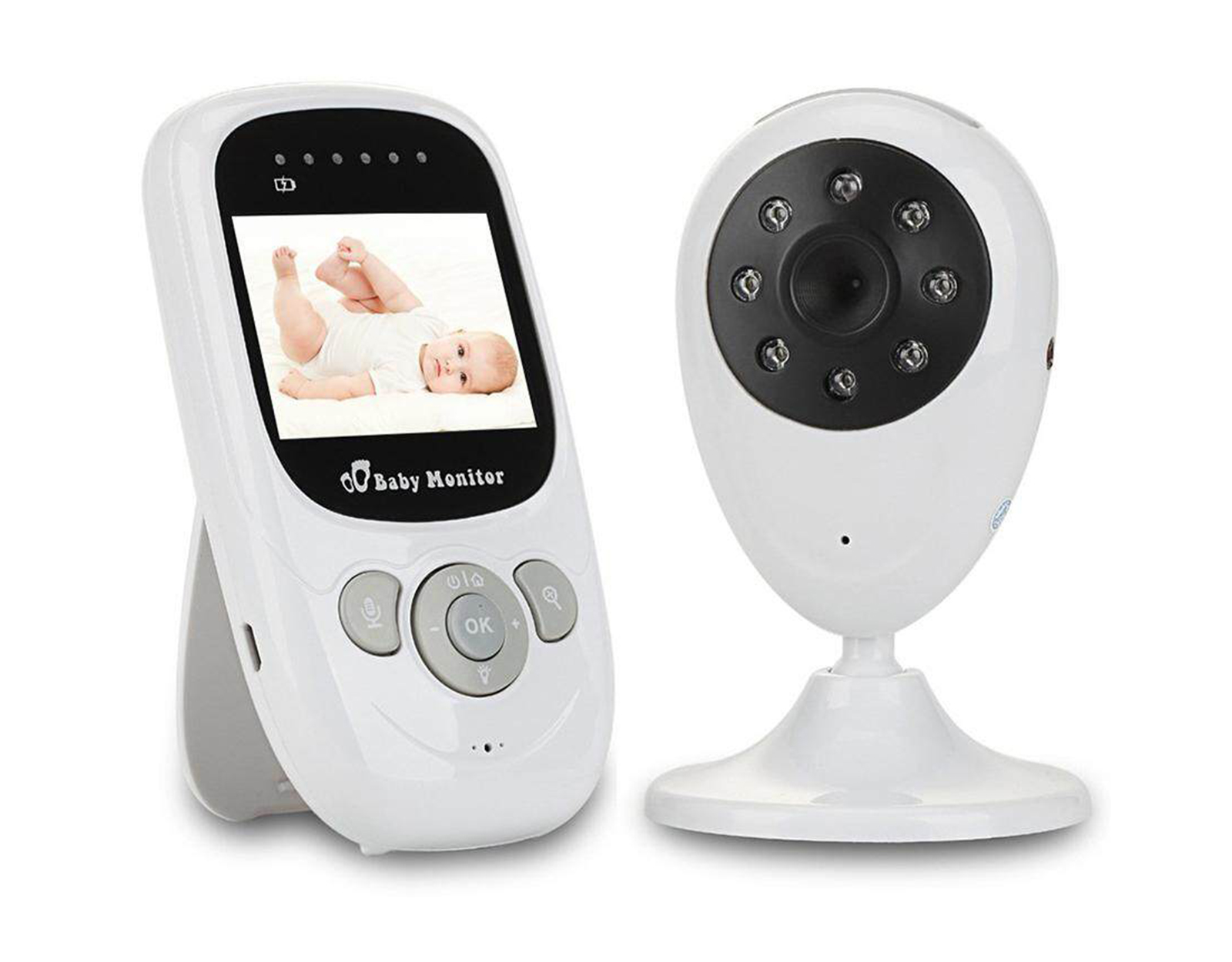 Niceborn 2.4GHz Night Vision Baby Monitor