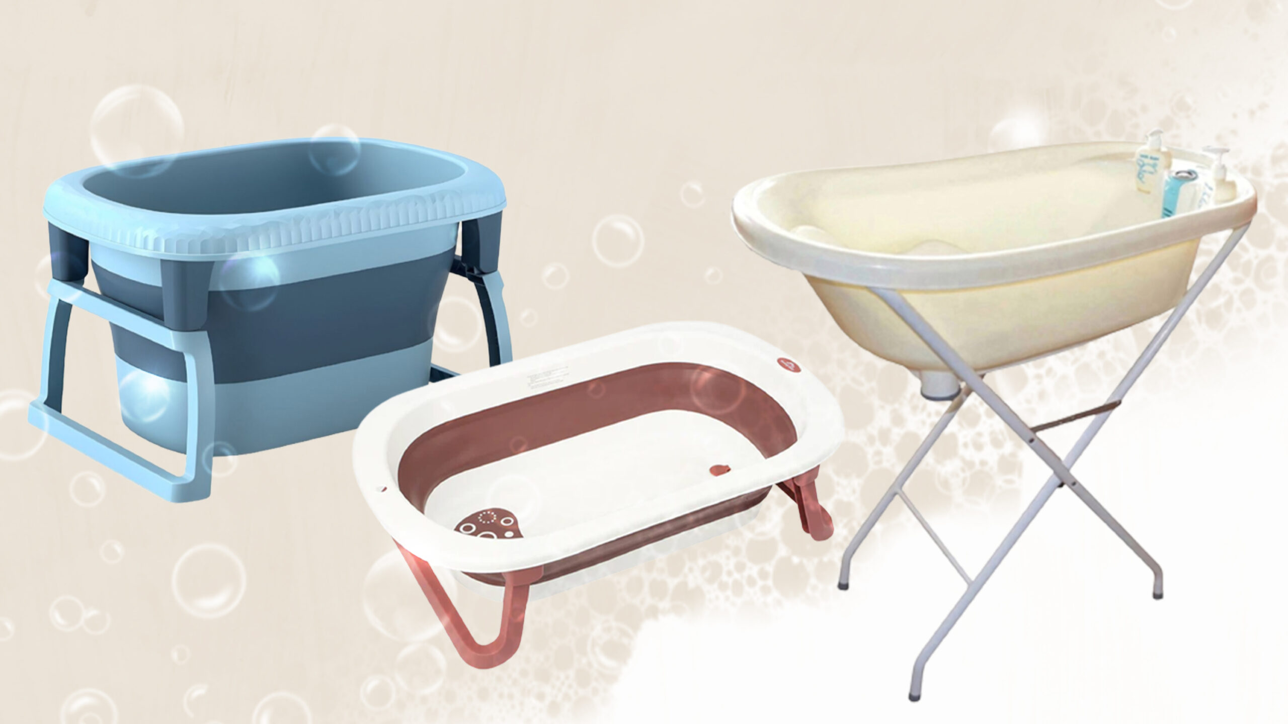 6 Cute, EasyToStore, and Clean Baby Bath Tubs