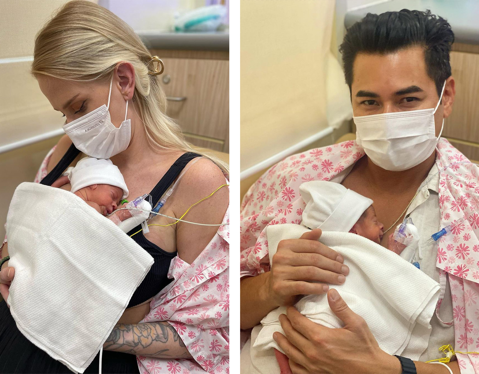 Fabio Ide and Ellen Fröjd Welcome Twins