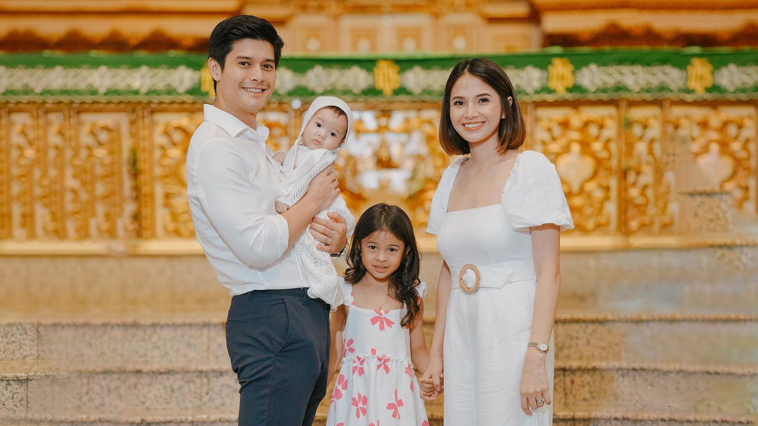 How JC De Vera and Rikkah Cruz Celebrate Laura s Baptism