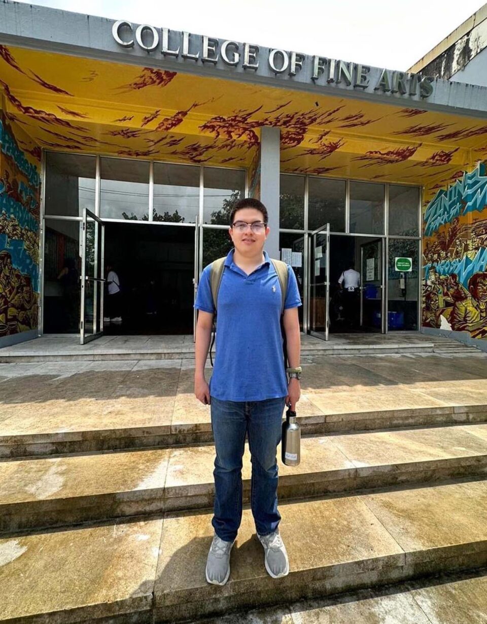 Karen Davila's Son Now A UP Freshman