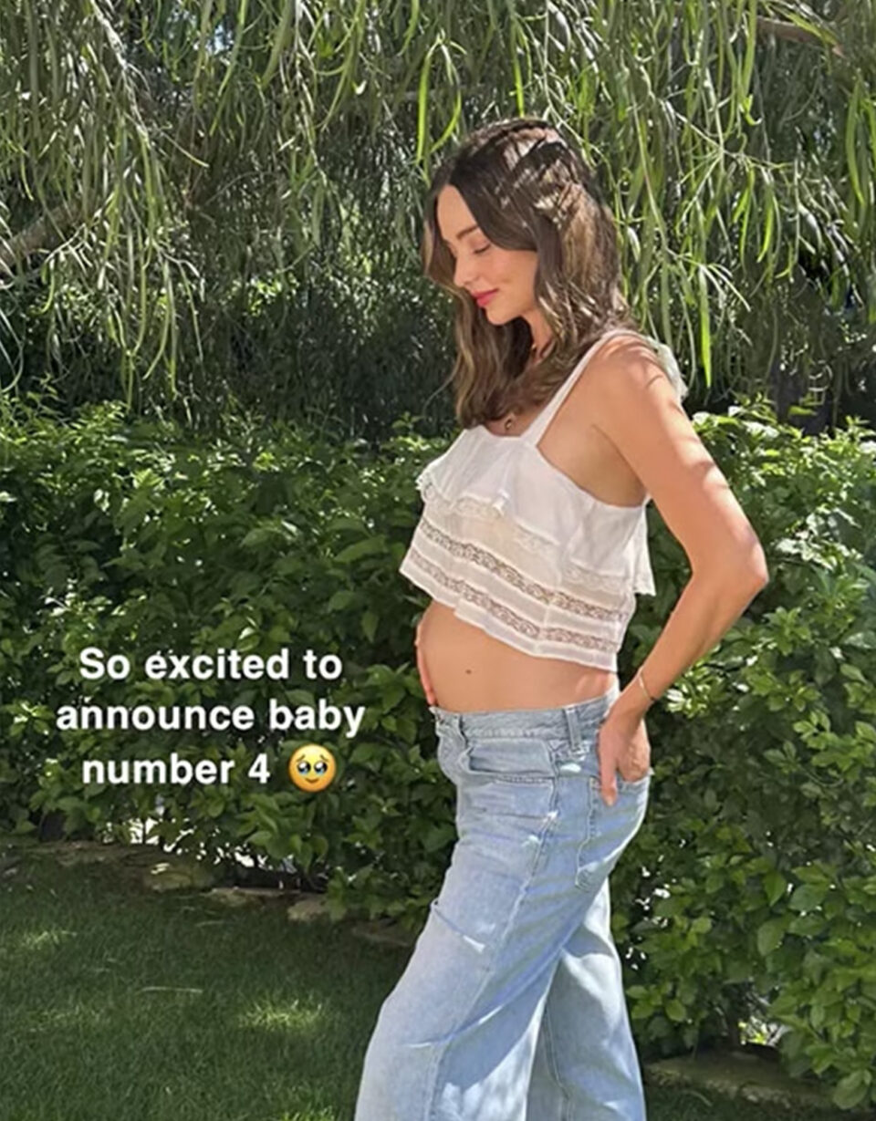 Miranda Kerr Reveals Pregnancy With Baby No. 4!