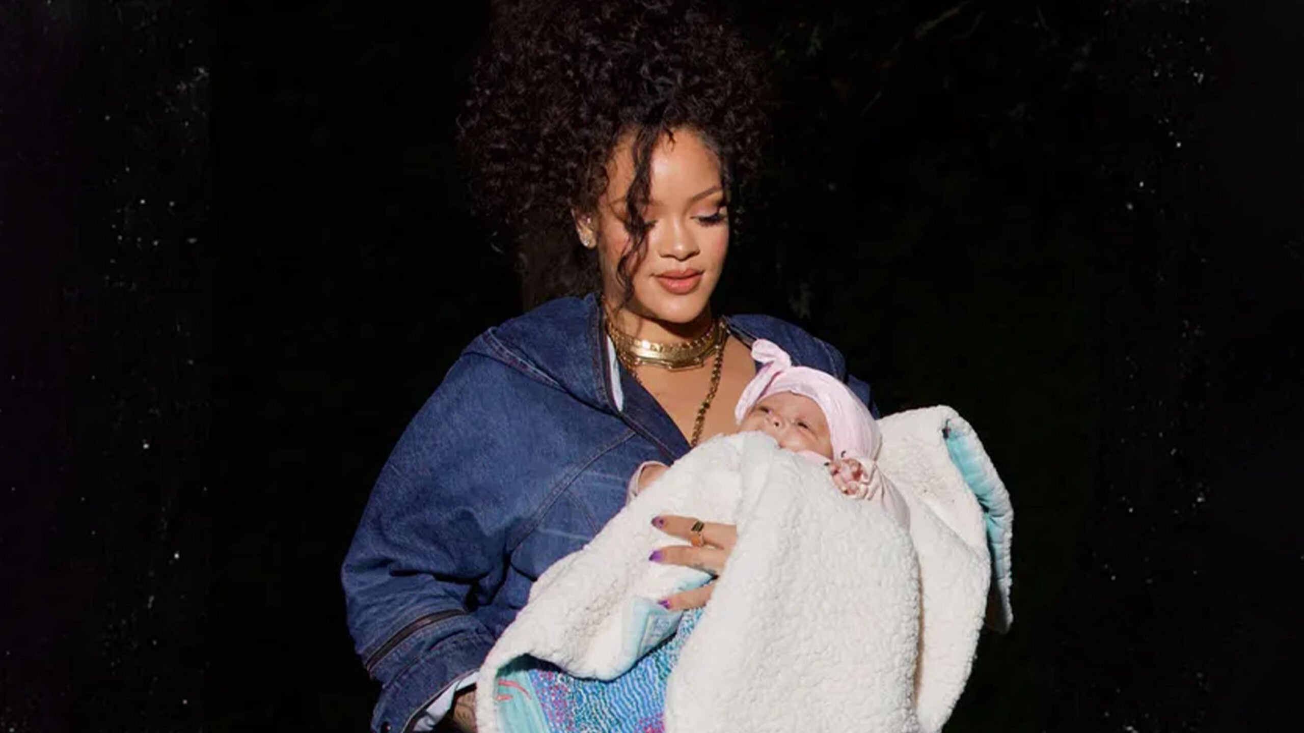 Rihanna And A$AP Rocky's Photo Reveals Their Son, Riot Rose