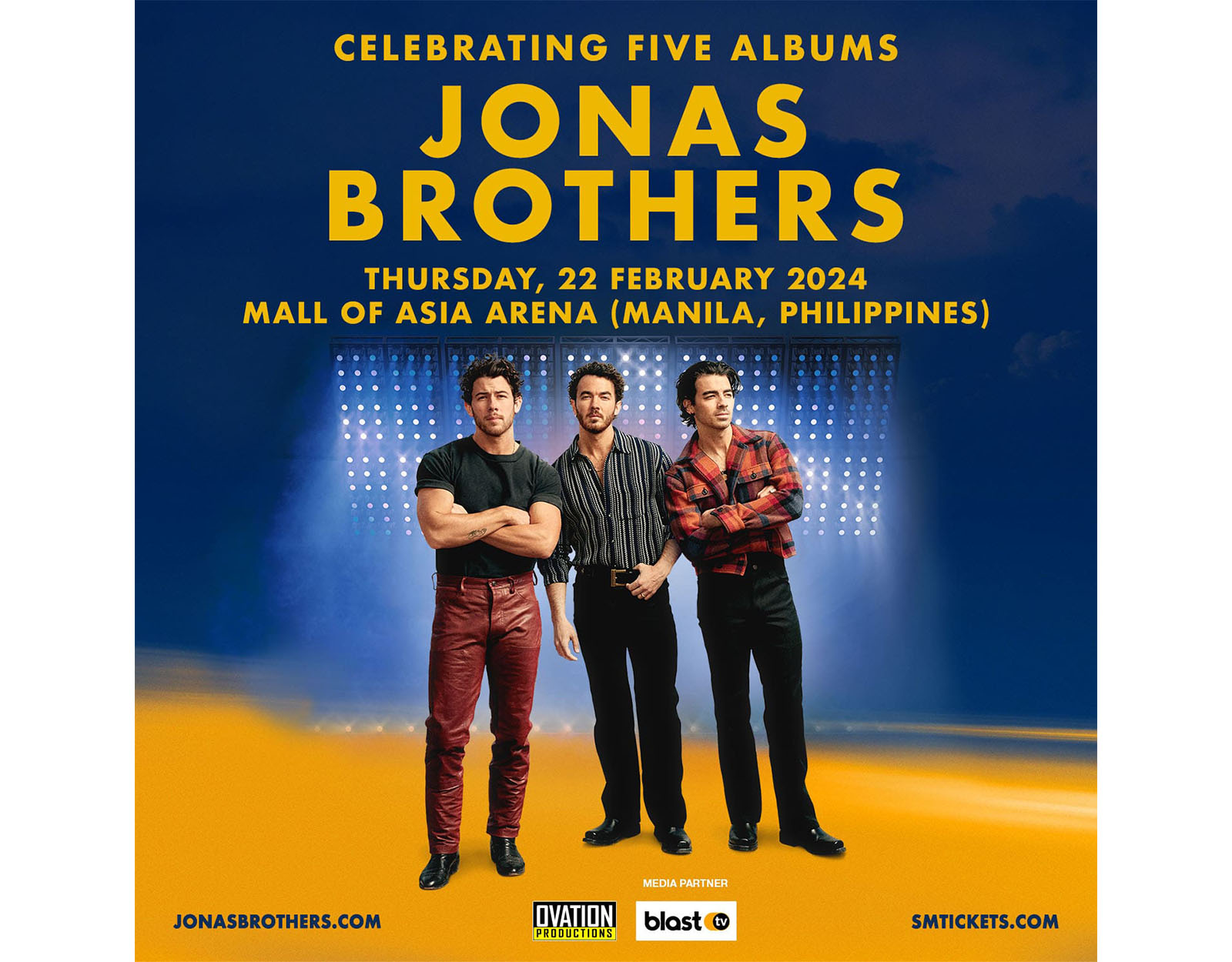 Jonas Brothers Brings The Tour To The PH In 2024!