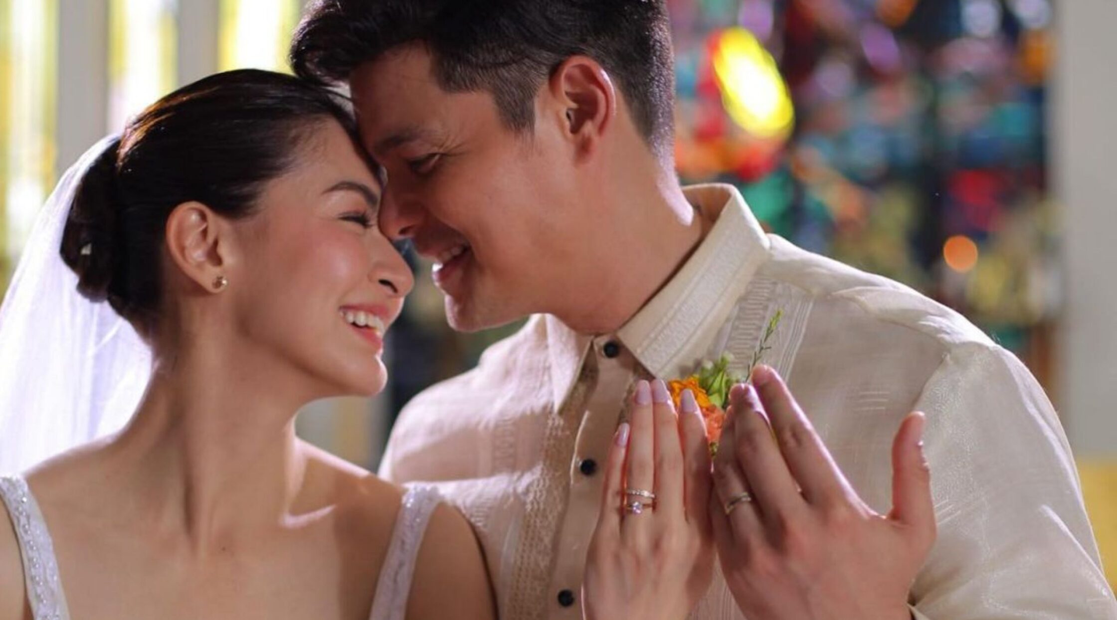 The movie Rewind is a heartwarming tale of John (played by Dingdong Dantes) and Mary (played by Marian Rivera).