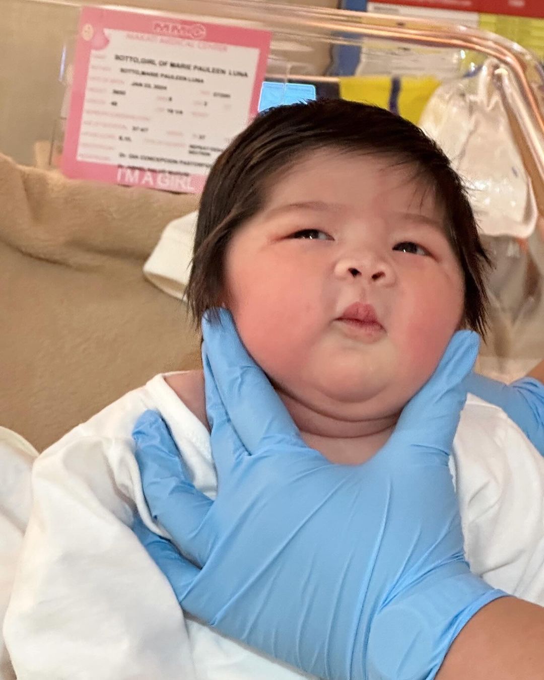 Meet Pauleen Luna Sotto's new daughter: Thia Marceline Sotto or affectionately known as Mochi