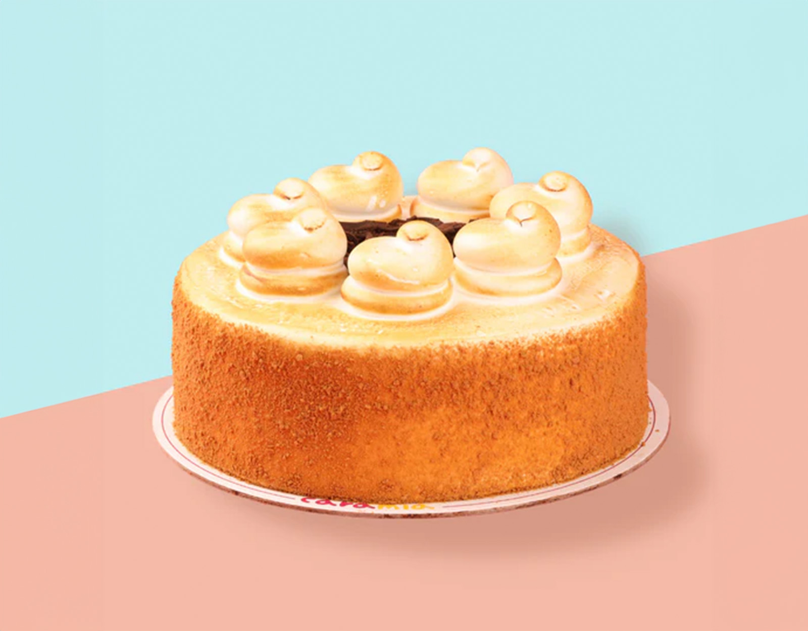 Nothing screams sweet and salty more than Caramia's Salted S'mores Gelato Cake for our kid's birthday!