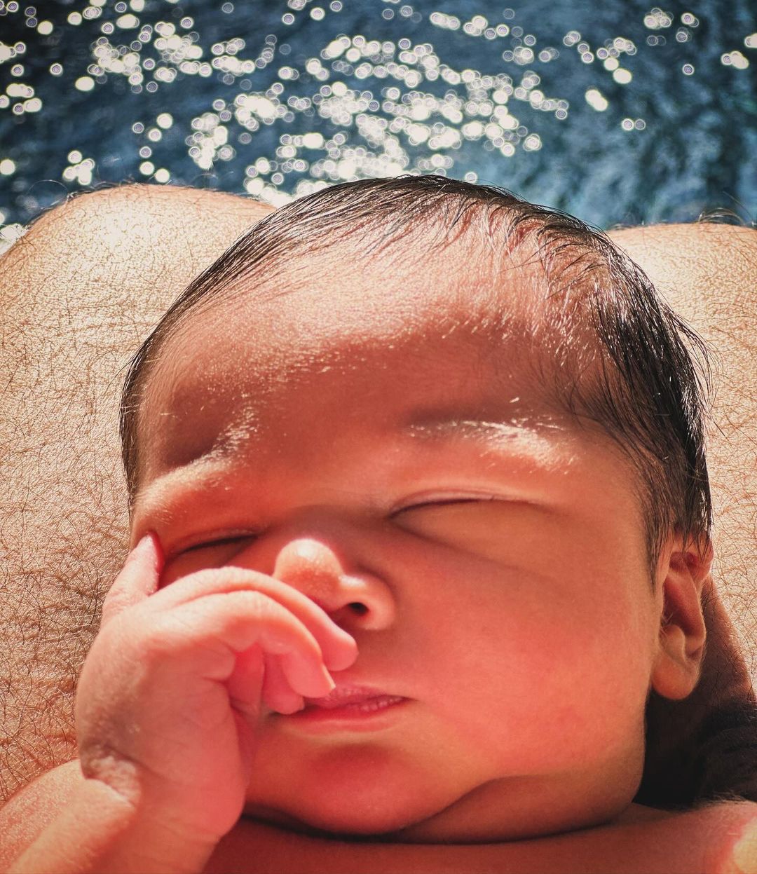 Luane Dy and Carlos Gonzalez's newest baby, Jose Thaddeus D. Gonzalez