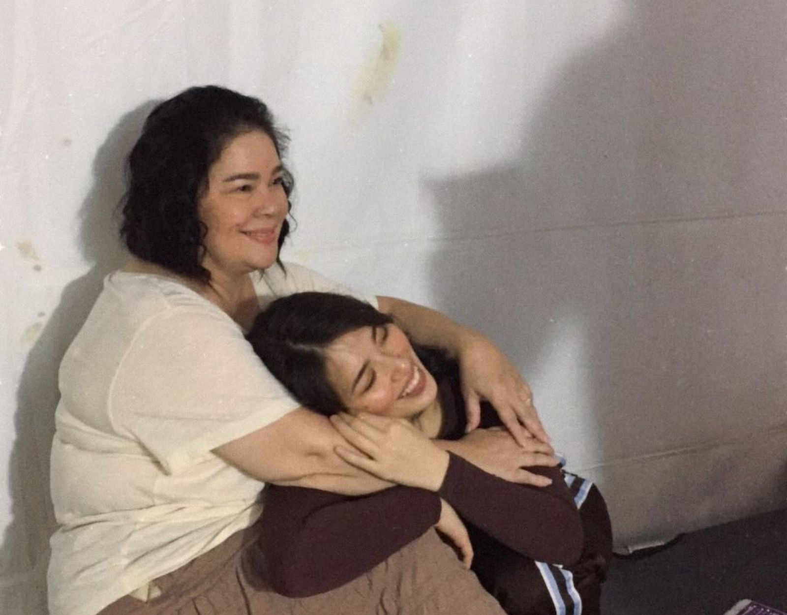 Kylie Padilla with Jaclyn Jose