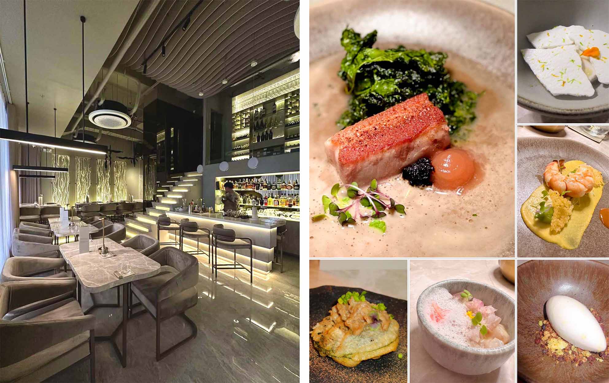 Clean, Elegant, and Modern—Taupe embodies sophistication and innovation. It offers a unique multisensory dining experience that should not be missed.