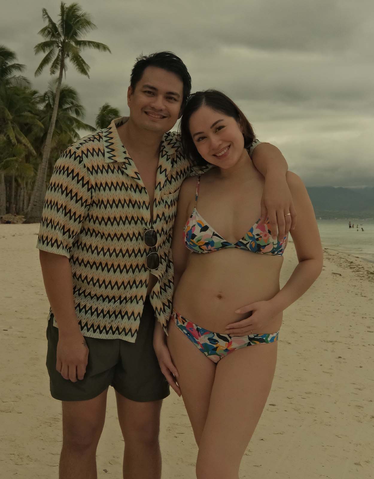 soon-to-be parents Carla Lizardo and Jutt Sulit 