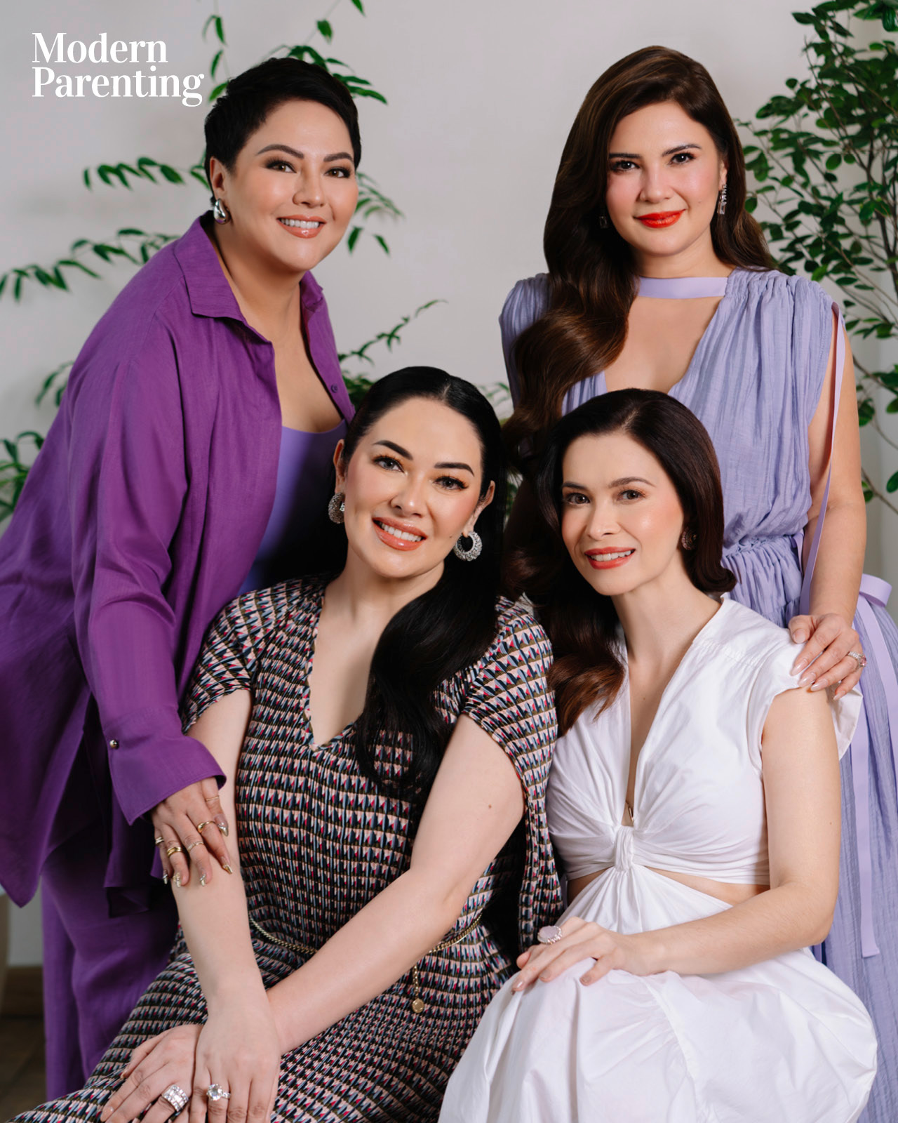 Ruffa Gutierrez, Sunshine Cruz, Vina Morales, and Karla Estrada for Modern Parenting Spotlight April 2024